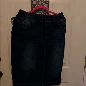 Denim Blue Women's Skirt